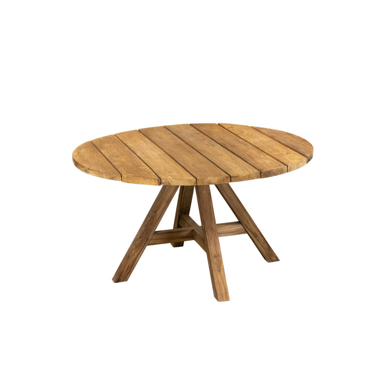 Union Rustic Angleton Round Outdoor Dining Table Wayfair.co.uk